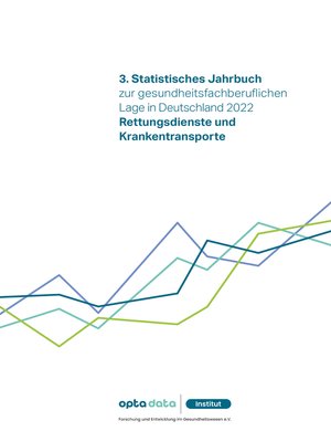 cover image of 3. Statistisches Jahrbuch zur gesundheitsfachberuflichen Lage in Deutschland 2022